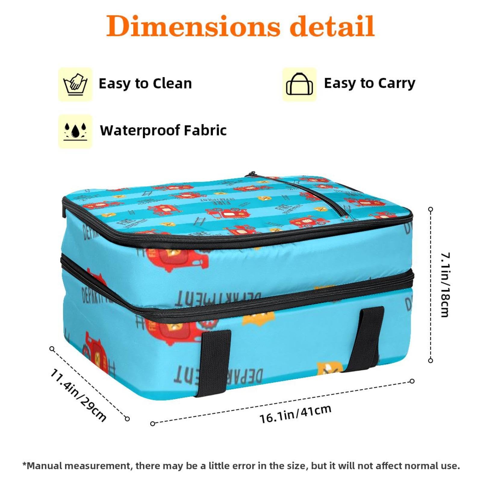 Grand sac à déjeuner isotherme pour homme et femme, double couche, étanche, étanche, réutilisable, sac fourre-tout pour le travail, l'école, le pique-nique, la plage, le camping, les voyages, camion