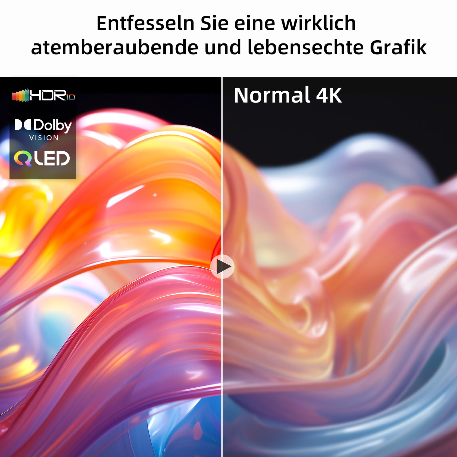 Chiq 55 Zoll (139 cm) LED Fernseher U55QG7V – Bild 6