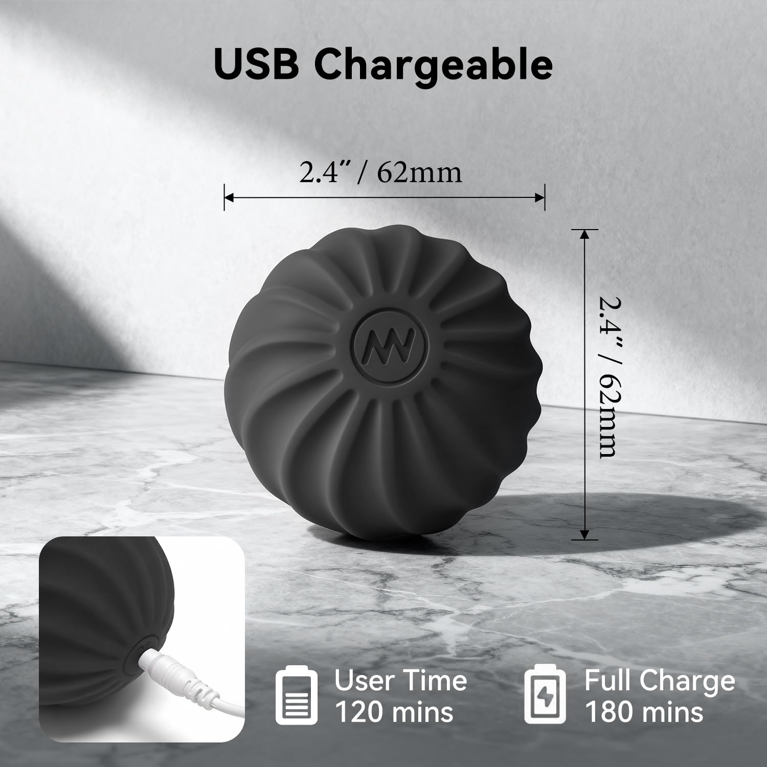 electric vibrating massage ball Amazon.com: Easewand 2.4