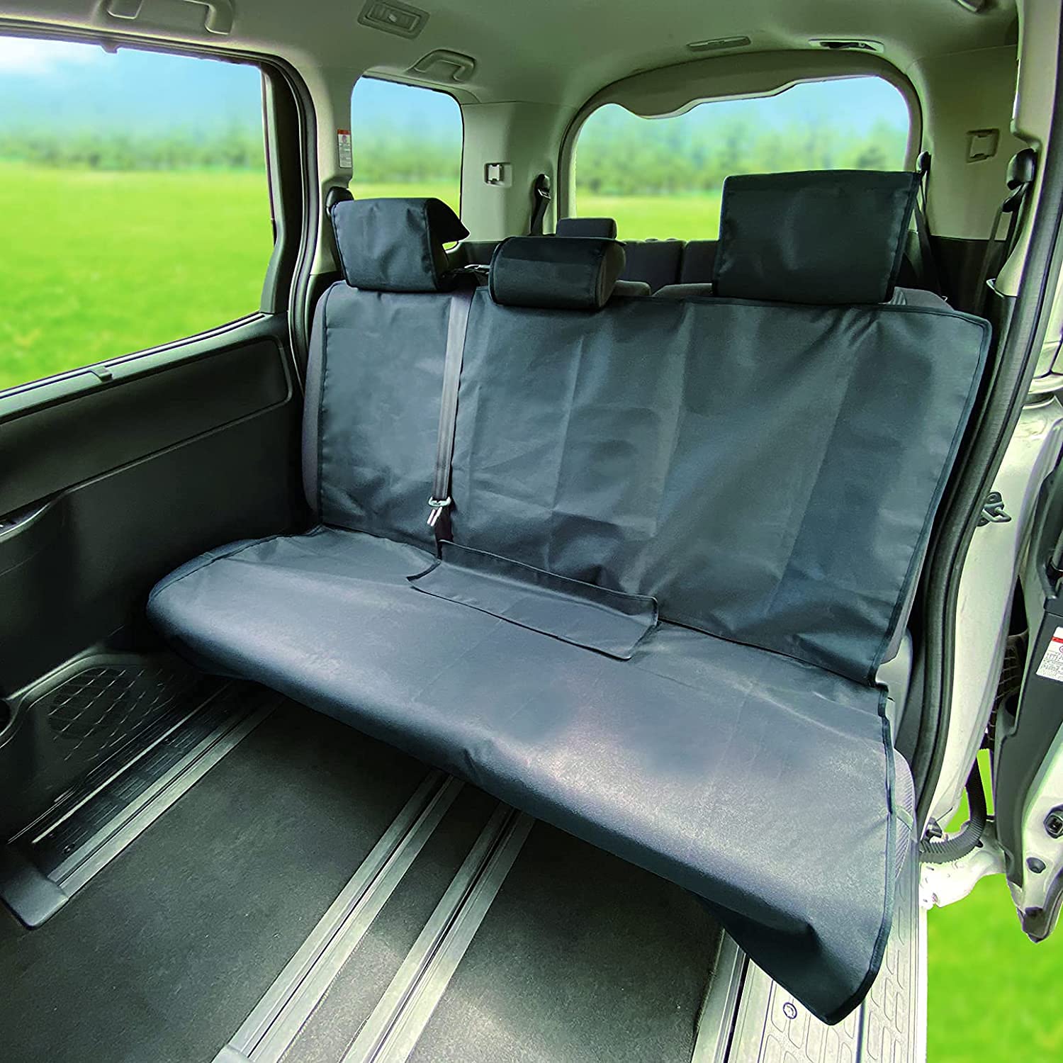 ナポレックス(Napolex) NSTILE 車用シートカバー リア用 防水&撥水生地採用でシートの汚れや濡れを防止 汎用タイプでミニバンから軽自動車まで幅広い車種に使用可能 NST-7