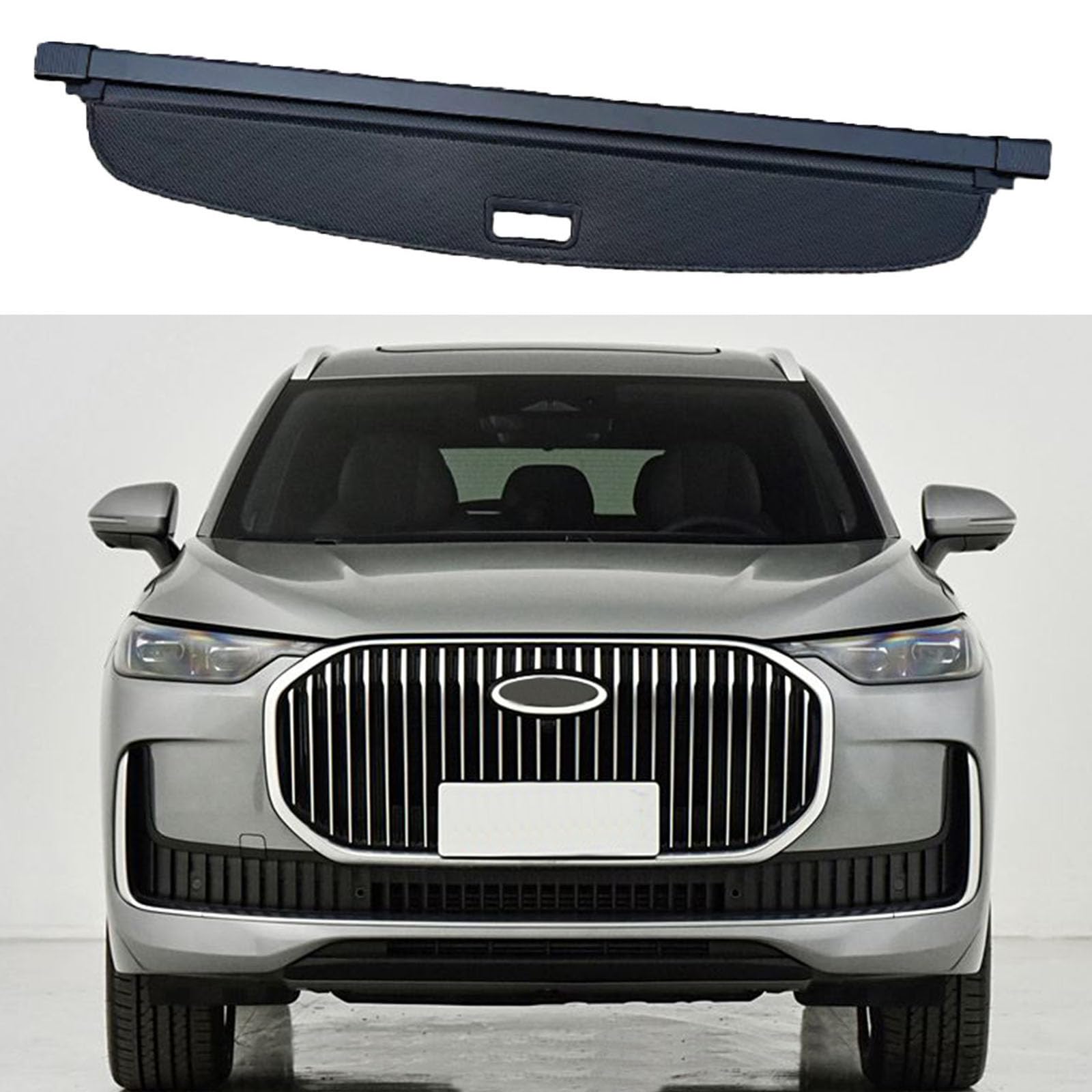 SXLGDW Car Retractable Rear Trunk Parcel Shelf,Compatible with Chery Tiggo 9 2023-2025,Car parts