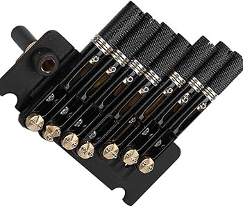 Amazon.co.jp: ギターブリッジパーツ ブラック 7 弦ヘッドレスエレキ Amazon.co.jp: ギターブリッジパーツ ブラック 7 弦ヘッドレスエレキ