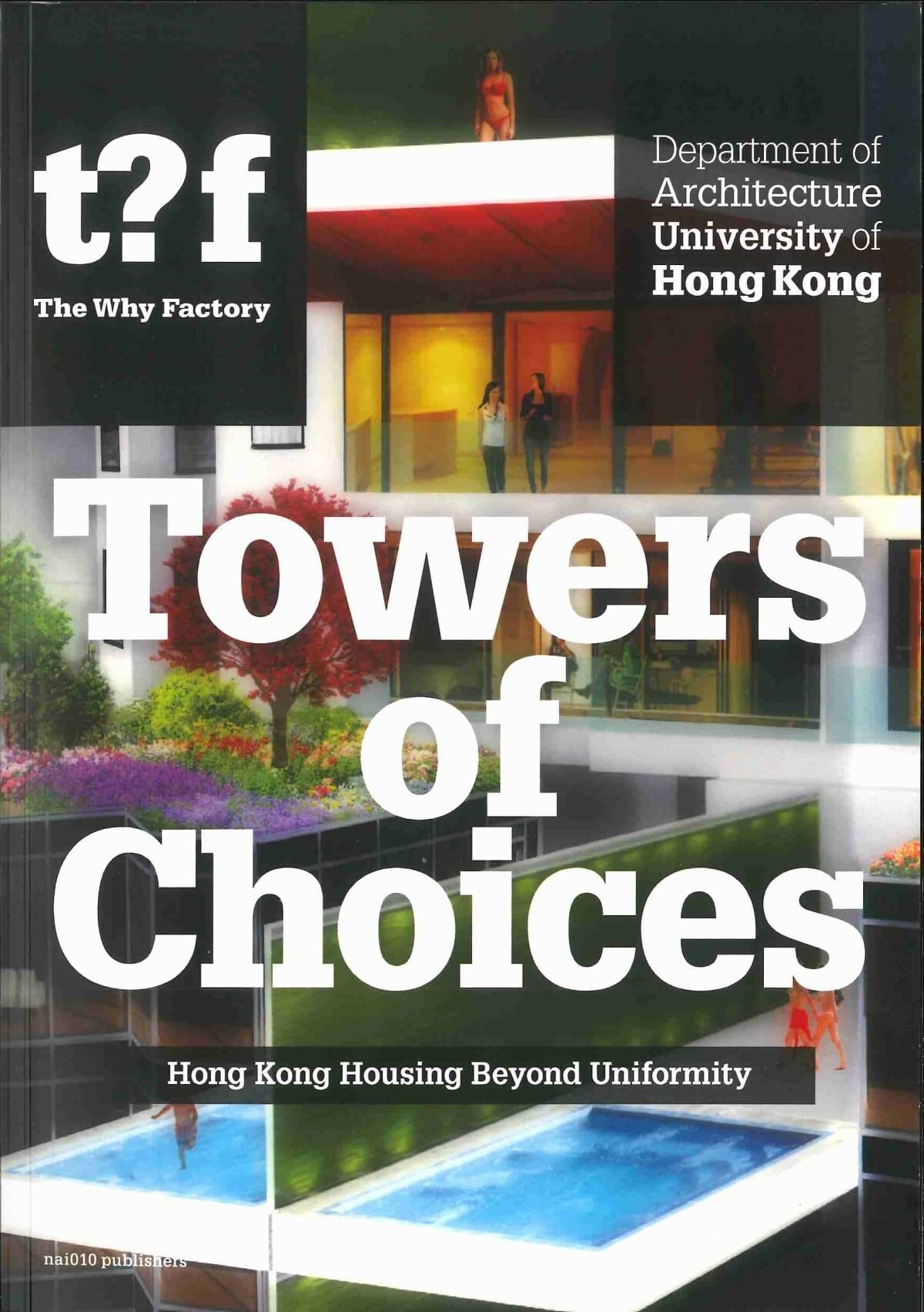Hong Kong Housing beau livre de table basse élégant pour décorer un salon moderne