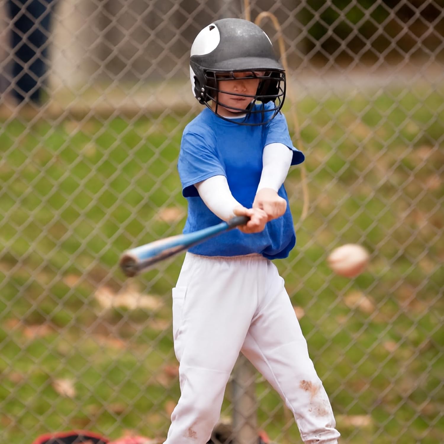 HYCOPROT Boys Compression Thermal Shirt Long Sleeve Youth Fleece Baselayer Kids Athletic Football Baseball Soccer Undershirt - Image 2