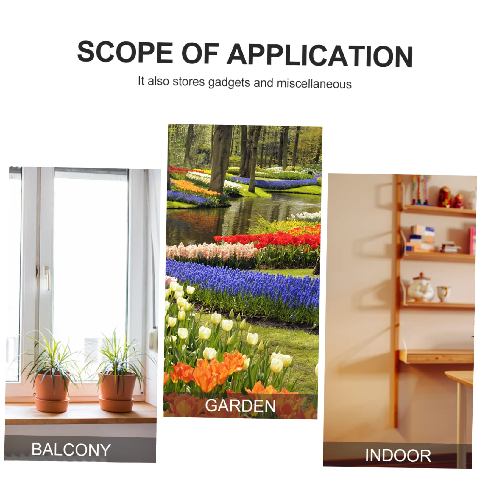 YARNOW 6stücke Quadratische Pflanztaschen Für Gemüse Pflanzen Blumen Wiederverwendbar Leicht Mit Abfließen Von Wasser Für Balkon Garten Gewächshaus Schwarz Große