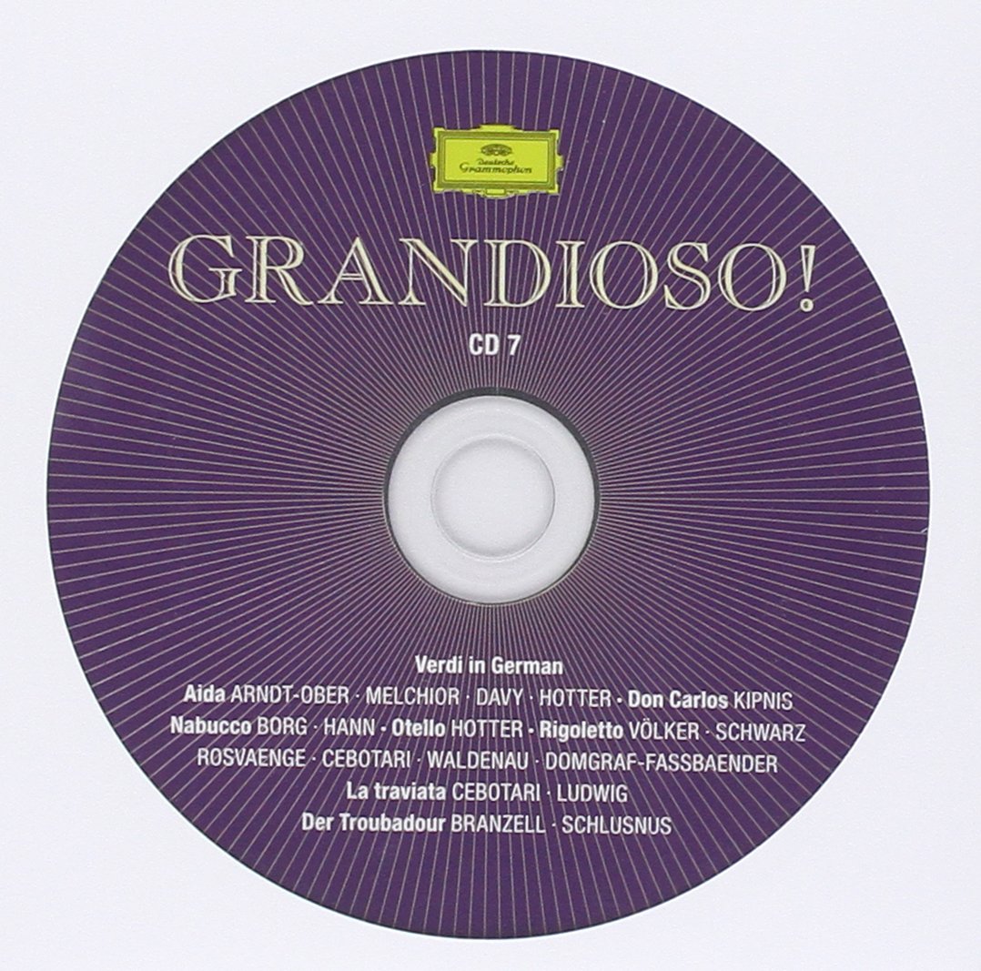 Grandioso! (Great Verdi Recordings From Caruso To
