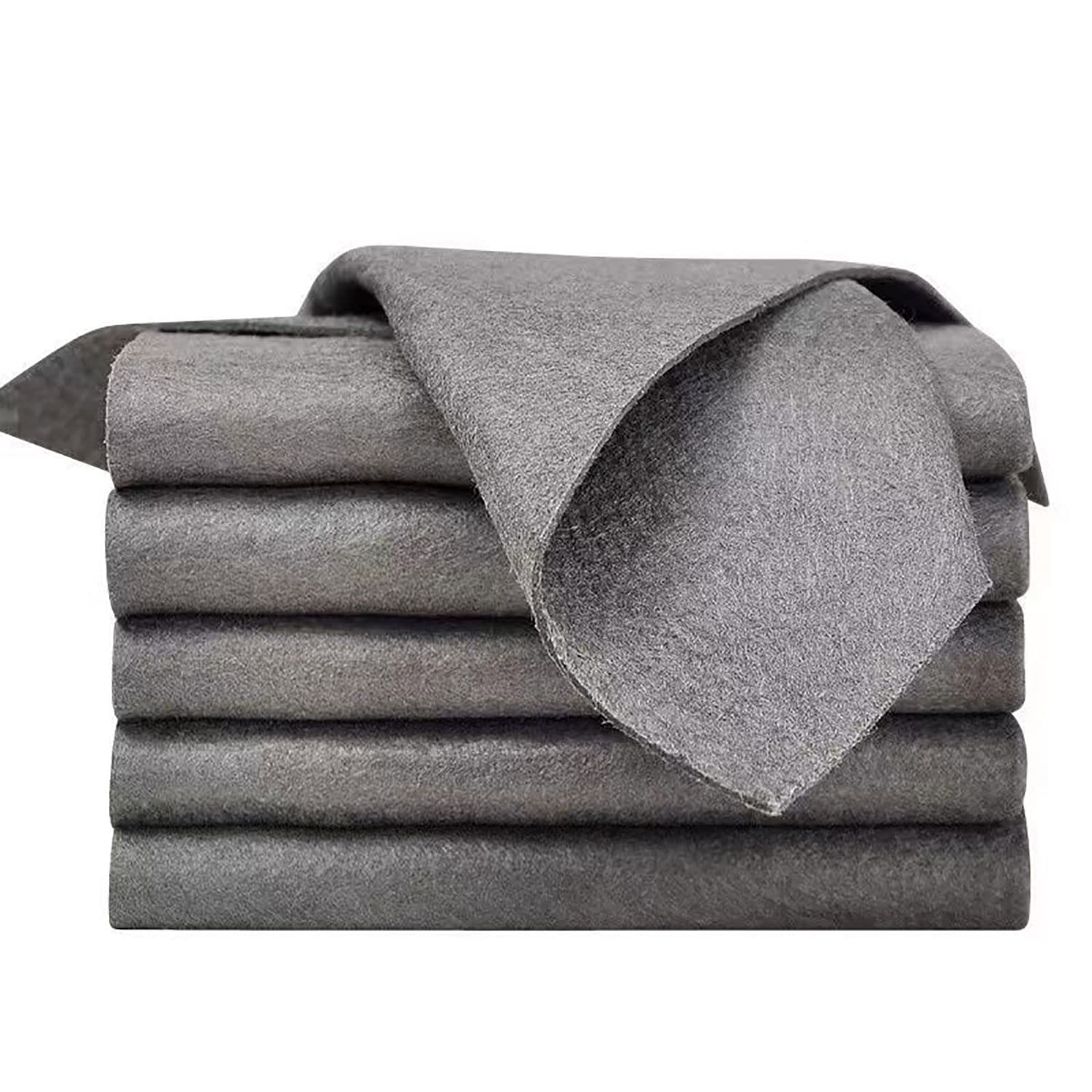 Sovtay Magic Cleaning Cloth, Thicken Magic Cleaning Cloth, Streak Free Reusable, for Cleaning Windows, Kitchens, Glass, Cars (5pcs,30x30CM)
