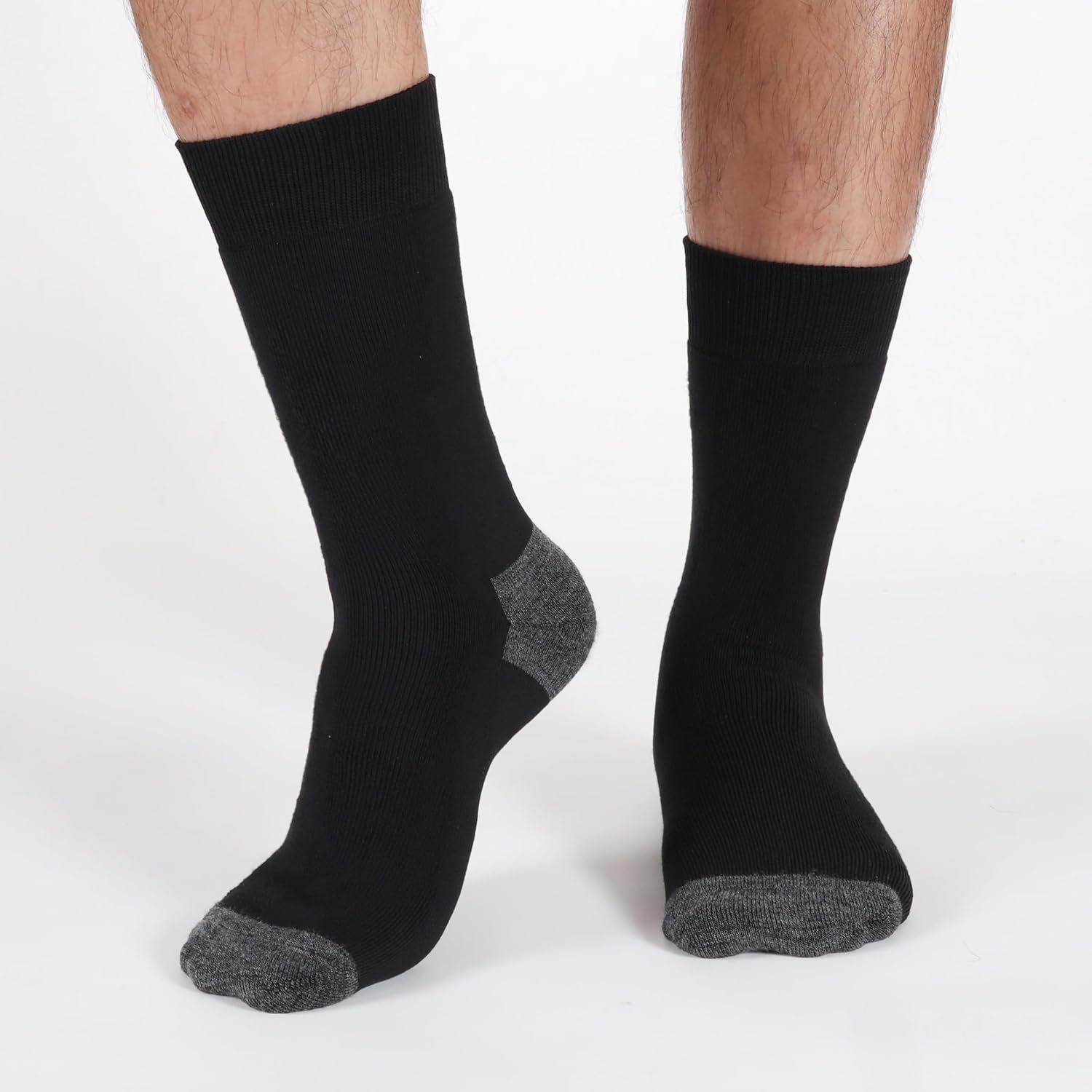 Men’s Cotton Socks -Moisture Wicking, Full Terry Cushion, Arch Support, Soft & Breathable - Image 6