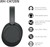 Sony WH-CH720N Wireless Bluetooth Noise Cancelling Over-Ear Headphones, Ambient Sound Mode, Lightweight Design, up to 35 Hr Battery Life, iOS & Android - Black