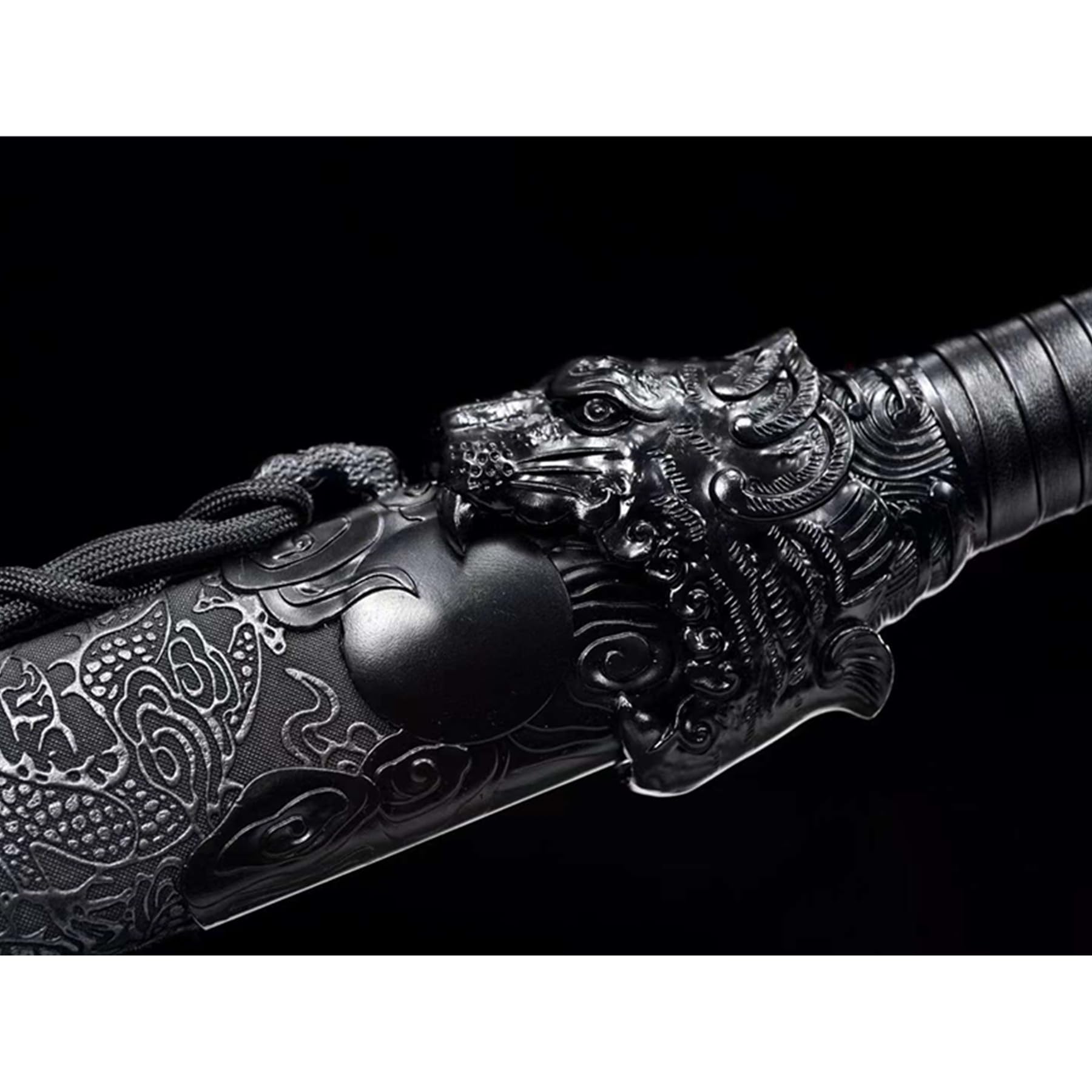 107cm Zweihändiges Schwert/scharf/Katana Schwert scharf Samuraischwert Handgeschmiedeter Manganstahl