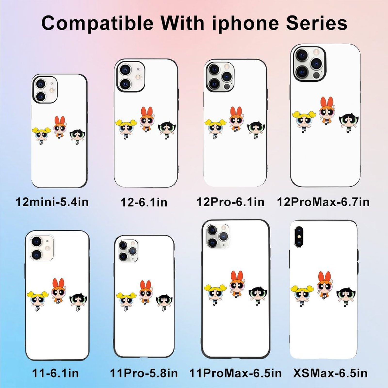 Amazon.co.jp: iPhone12 Mini ケース パワーパフガールズ