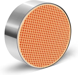 6" x 2" Hearth Wood Stove Catalytic Combustor Compatible with Englander Before 1989 and Dovre All Models After 1991,Dutchwest Wood Burning Stoves,Round Ceramic Catalytic Combustor