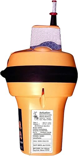 Miniatura 4 de RescueME EPIRB1 - EPIRB más pequeño para navegación con antena retráctil, soporte manual de liberación rápida y vida útil de más de 48 horas