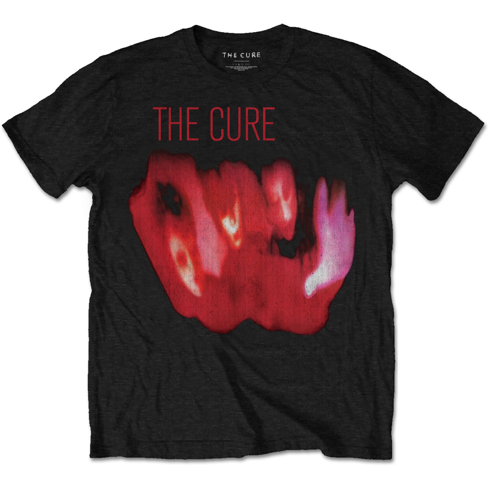 The Cure Pornography Official Tee T-Shirt Mens Unisex (XX-Large) Black