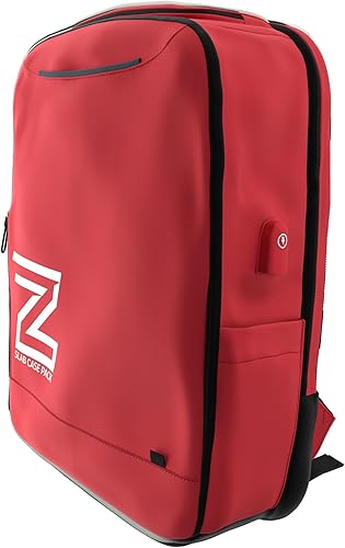 Miniatura 3 de Zion Cases Slab Case Mochila con estuche de losa 2GO Graded Card se adapta a losas de tarjetas graduadas PSA, BGS, HGA, SGC y CSG, Rojo -, Mochilas