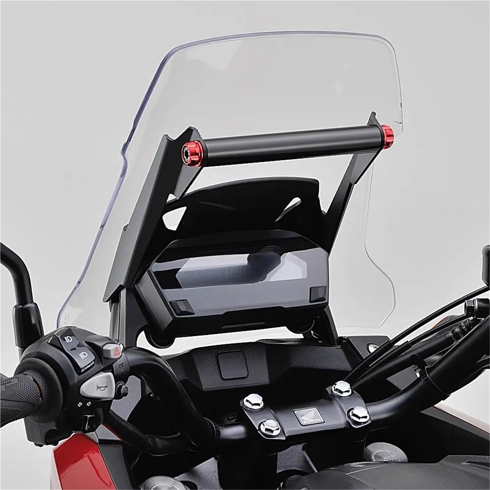 Pasuje do Honda NC750X 2016 2017 2018 2019 Akcesoria GPS Telefon Nawigacja GPS Uchwyt płyty adaptacyjnej Uchwyt do nawigacji GPS(12mm)