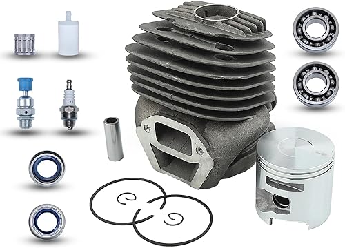 Miniatura 5 de Mtanlo Kit de pistón de cilindro de 2.008in 506386171 para K750 K760 para Husqvarna para sierra de hormigón asociada, kit de pistón de cilindro,