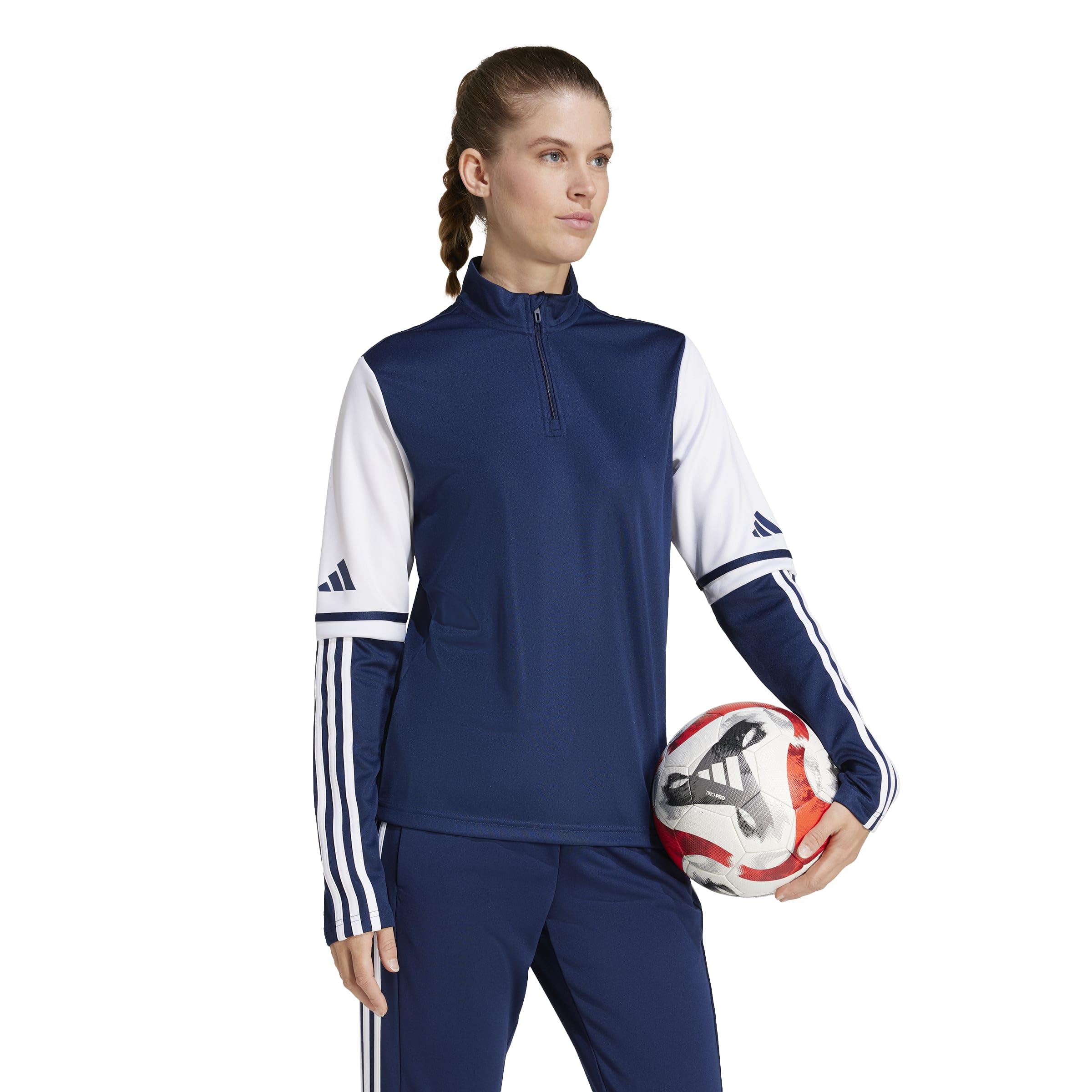 adidas Kobiety SQUADRA25 TRAINING TOP, team navy blue 2/white, XS