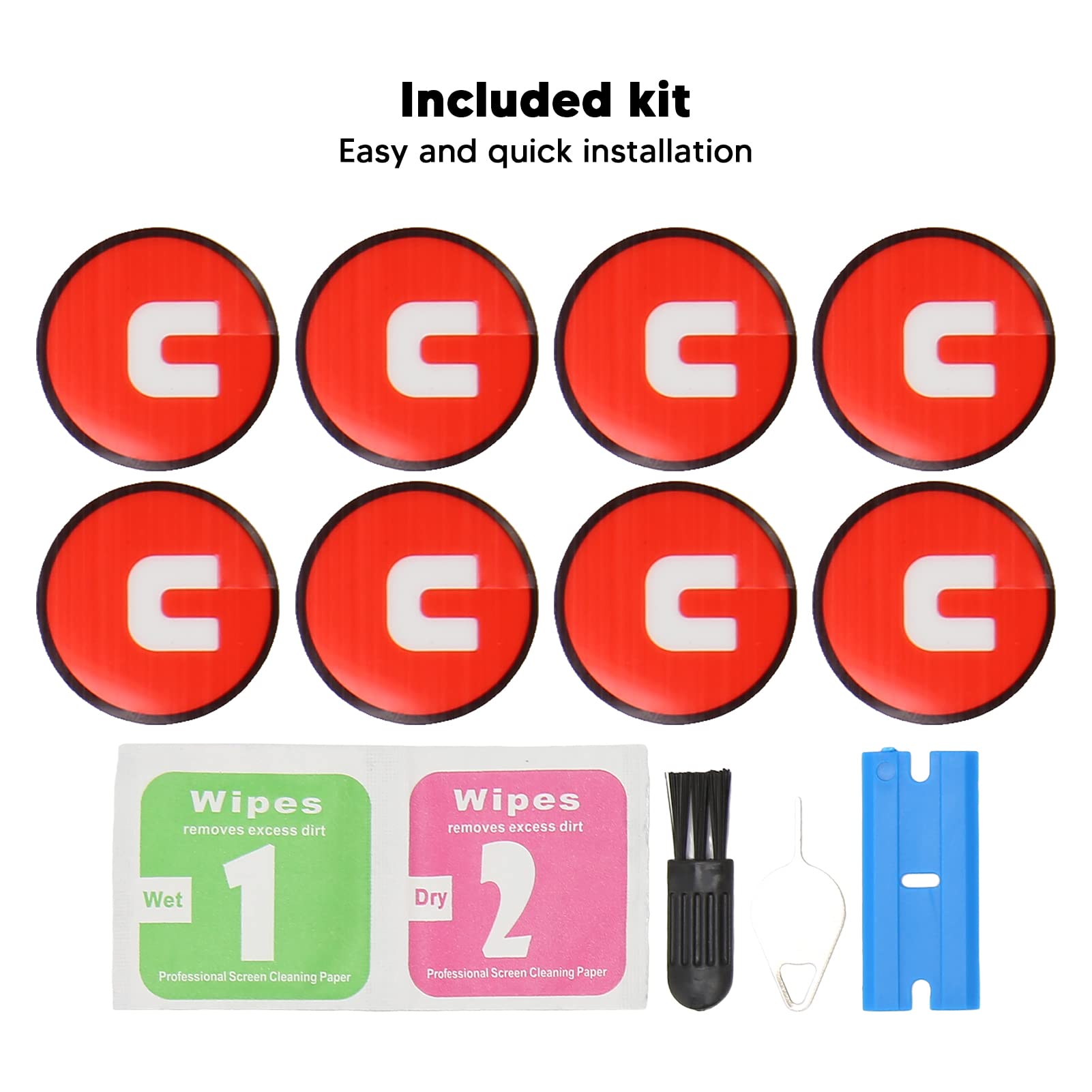 Kit Di Nastri Ad Anello Adesivi Per Cover Posteriore Galaxy Watch Active 2 E Watch 3 - 4 Pezzi Con Strumenti