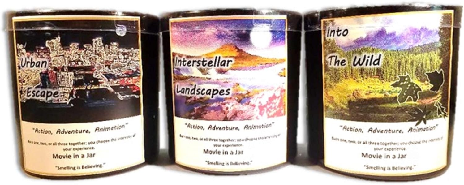 Action, Adventure, and Animation Set of 3