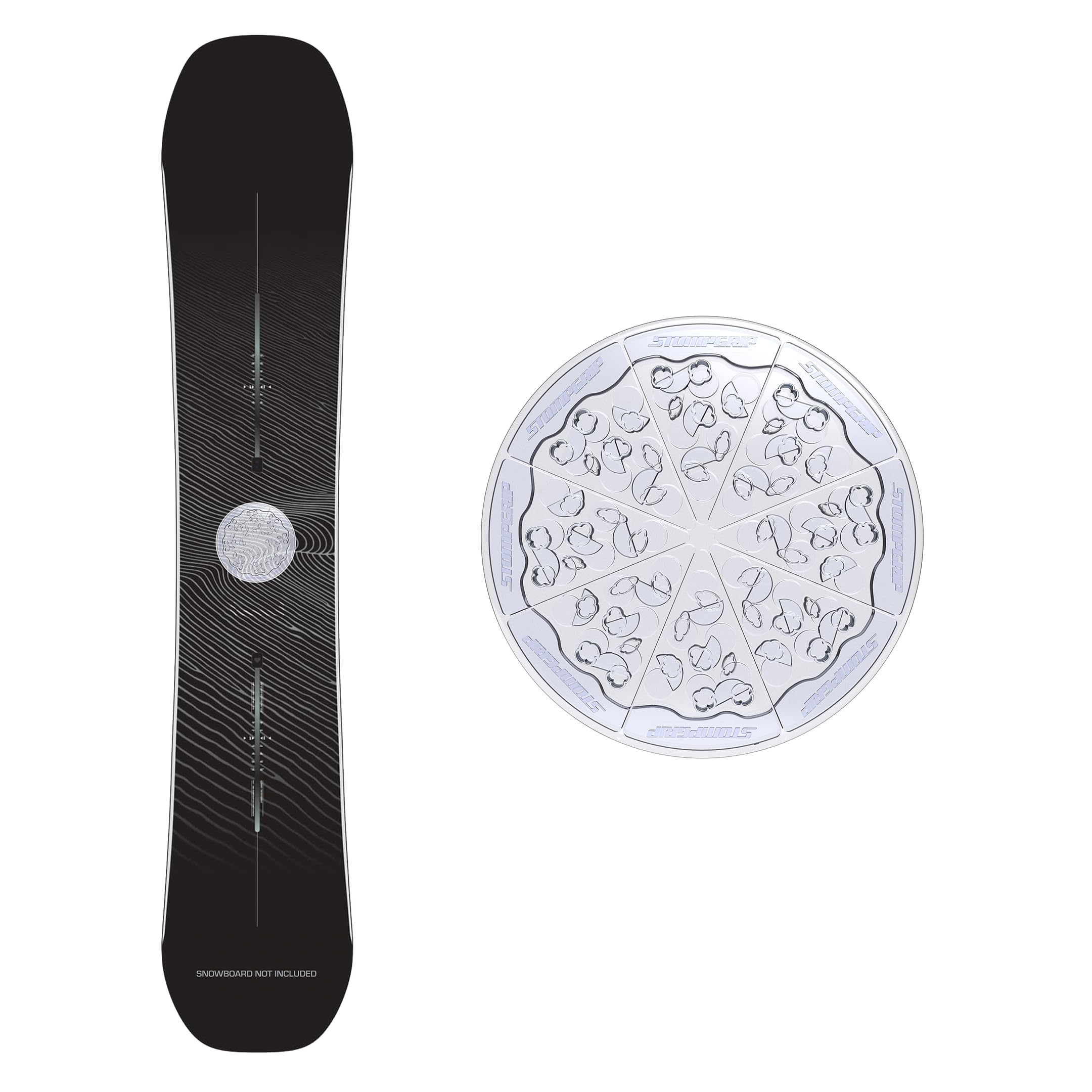 Stompgrip Premium Snowboard Stomp Pad | Pizza | Vice Collection | 3D Decal