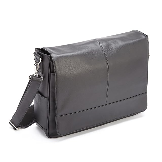 ROYCE New York Messenger Bags Black