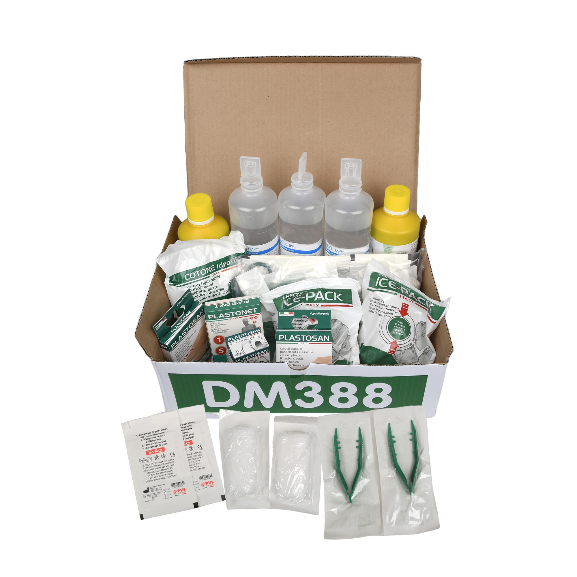 Gima Pacco Reintegro per Kit Pronto Soccorso, con Prodotti Medicali Utili in Diverse Situazioni di Emergenza