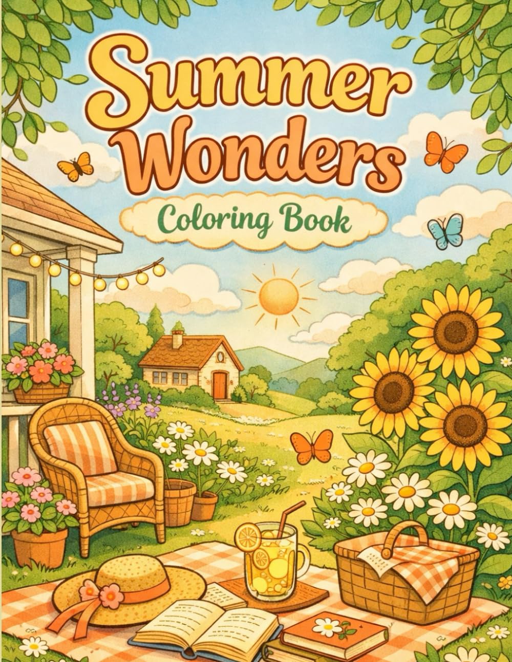 Summer Wonders: A Coloring Adventure: A Coloring Adventure (Seasons of Joy: A Year of Coloring)