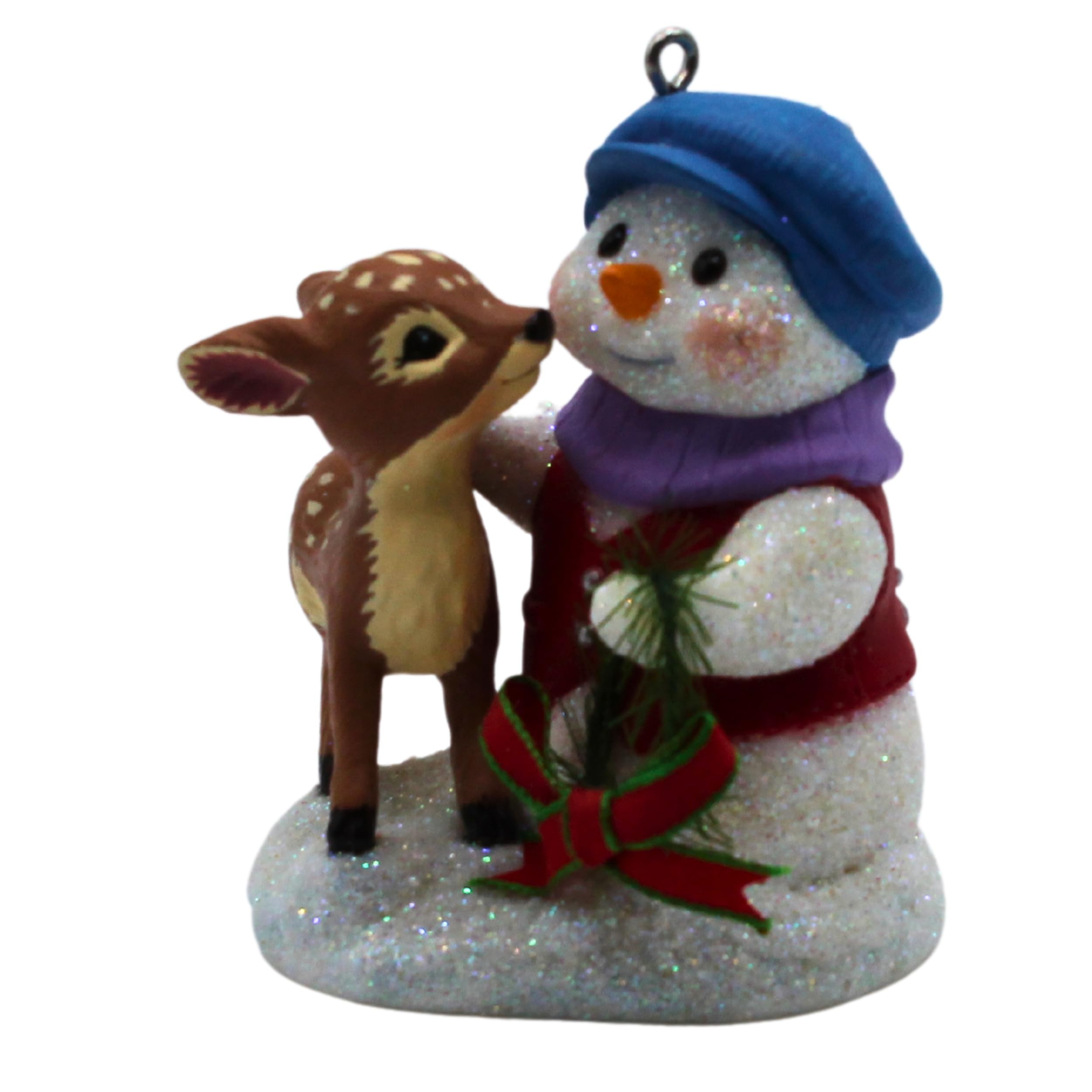Nieve Buddies 7 Hallmark 2004 adorno navideño coleccionable de resina