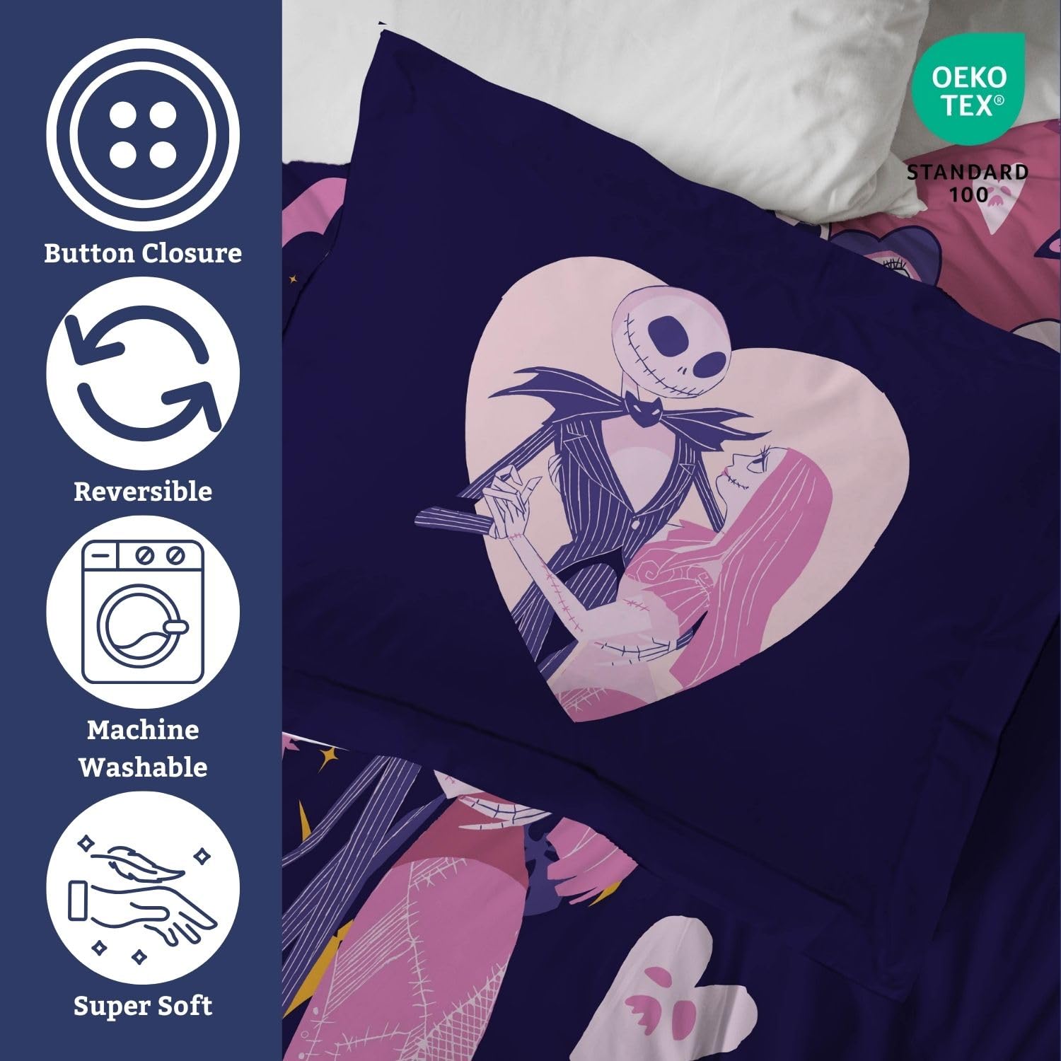 Jay Franco Set di lenzuola per bambini, con angoli, lenzuola e federa, ultra morbida, per decorare la stanza, bianco, motivo: Avengers, 4 pezzi, per letto queen size