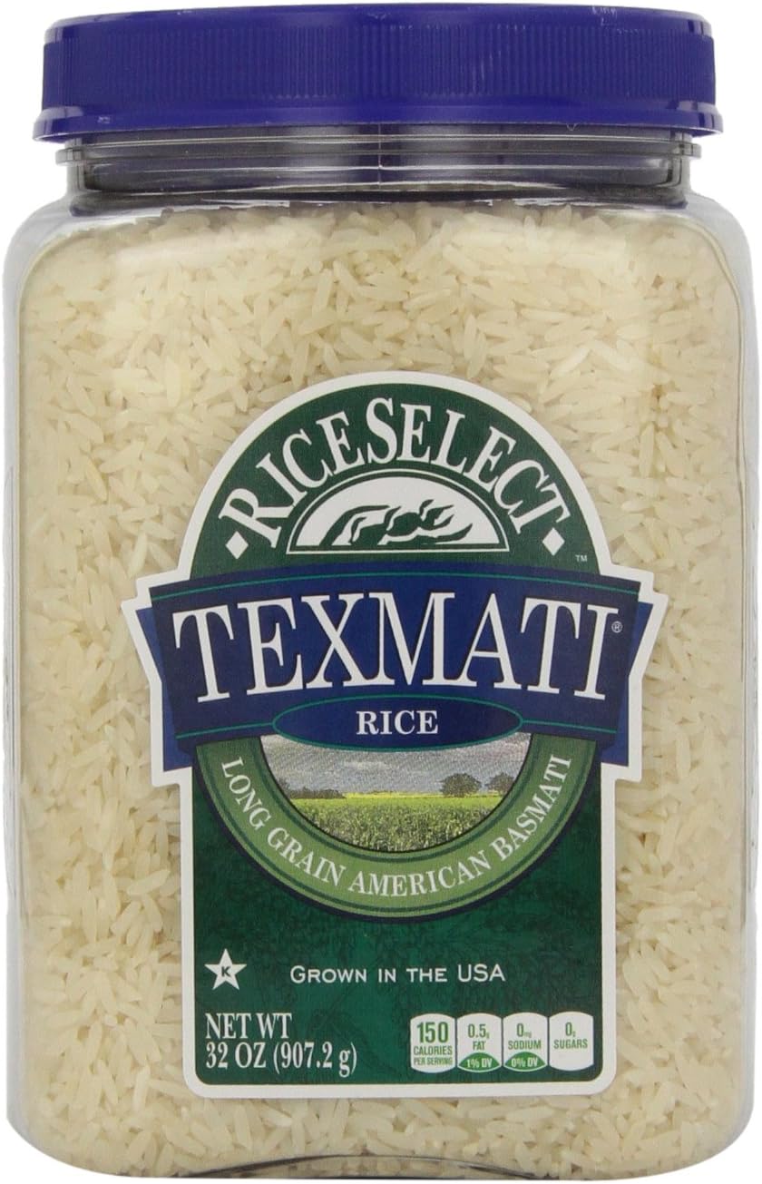 RiceSelect Texmati White Rice, Long Grain American Basmati, 32 Oz