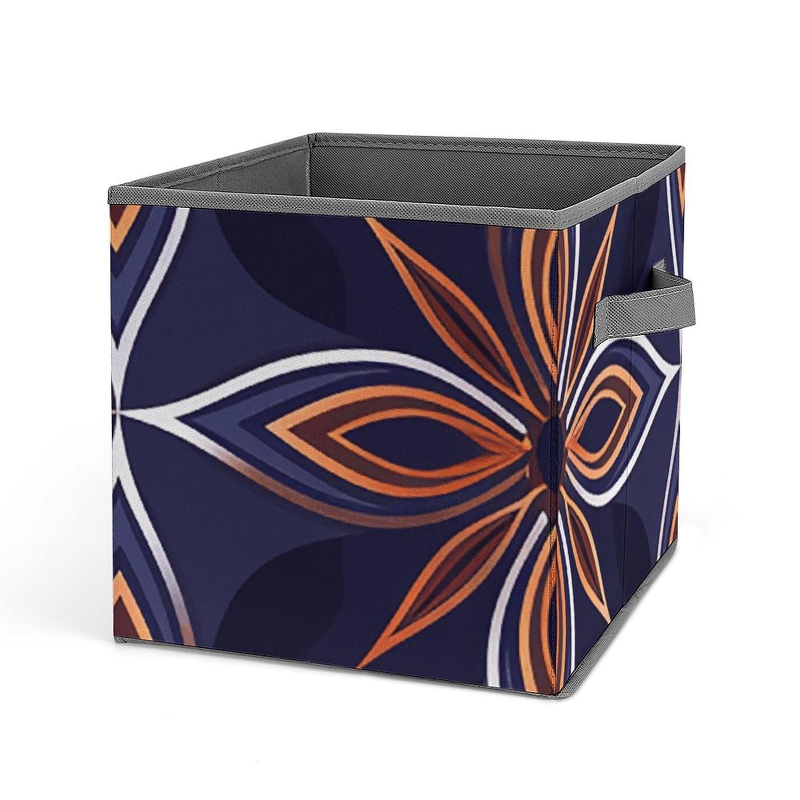Bacs de rangement pliables en tissu pour trier le linge froissé