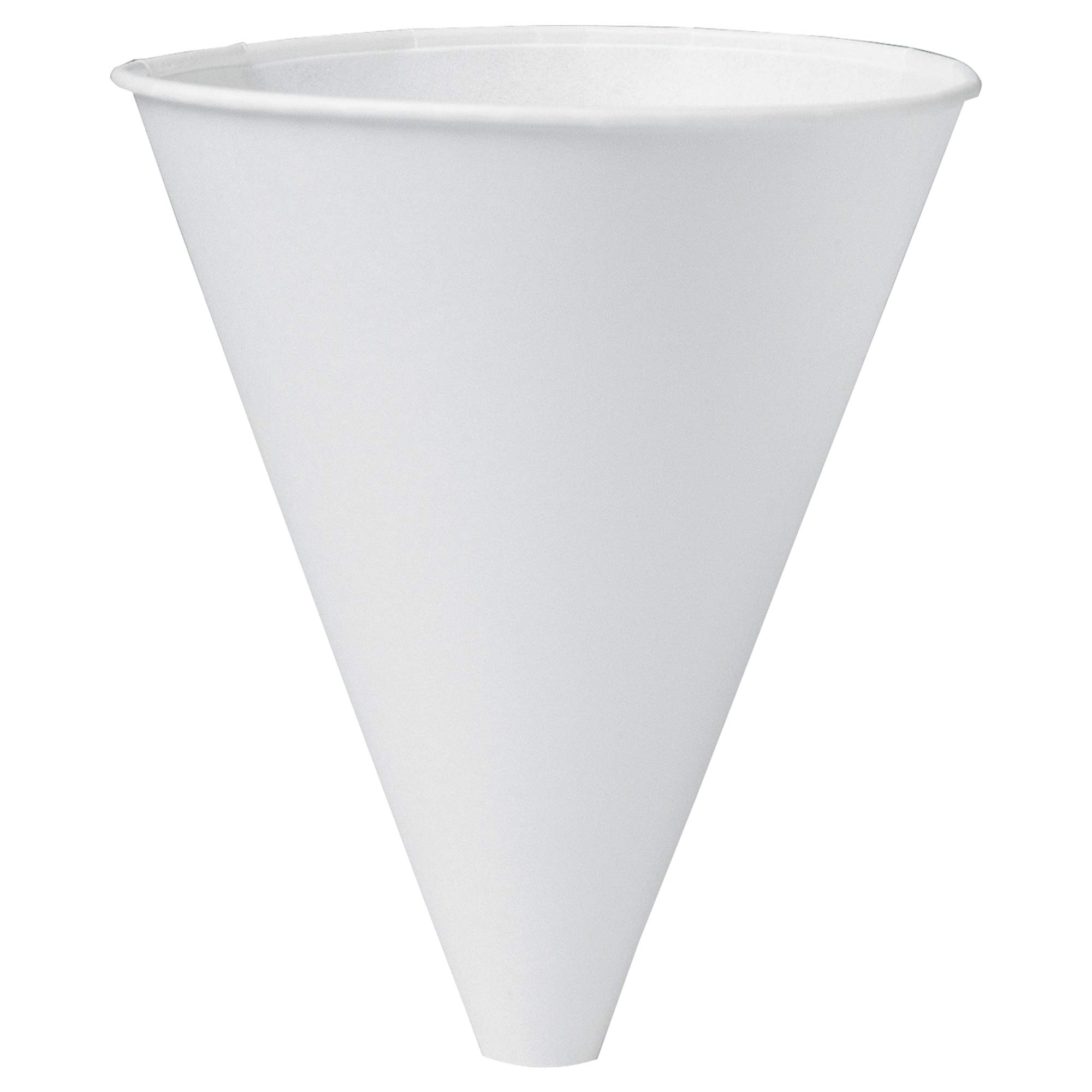10Bfc-2050 Bare Eco-Forward Treated Paper Funnel Cup, 10 Oz. Capacity, 3.8" X 4.5", White (Case Of 1,000)