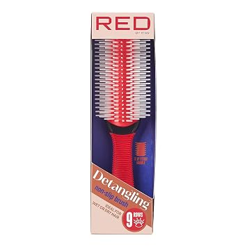 Red by Kiss Detangling Non-Slip Brush 9 Rows