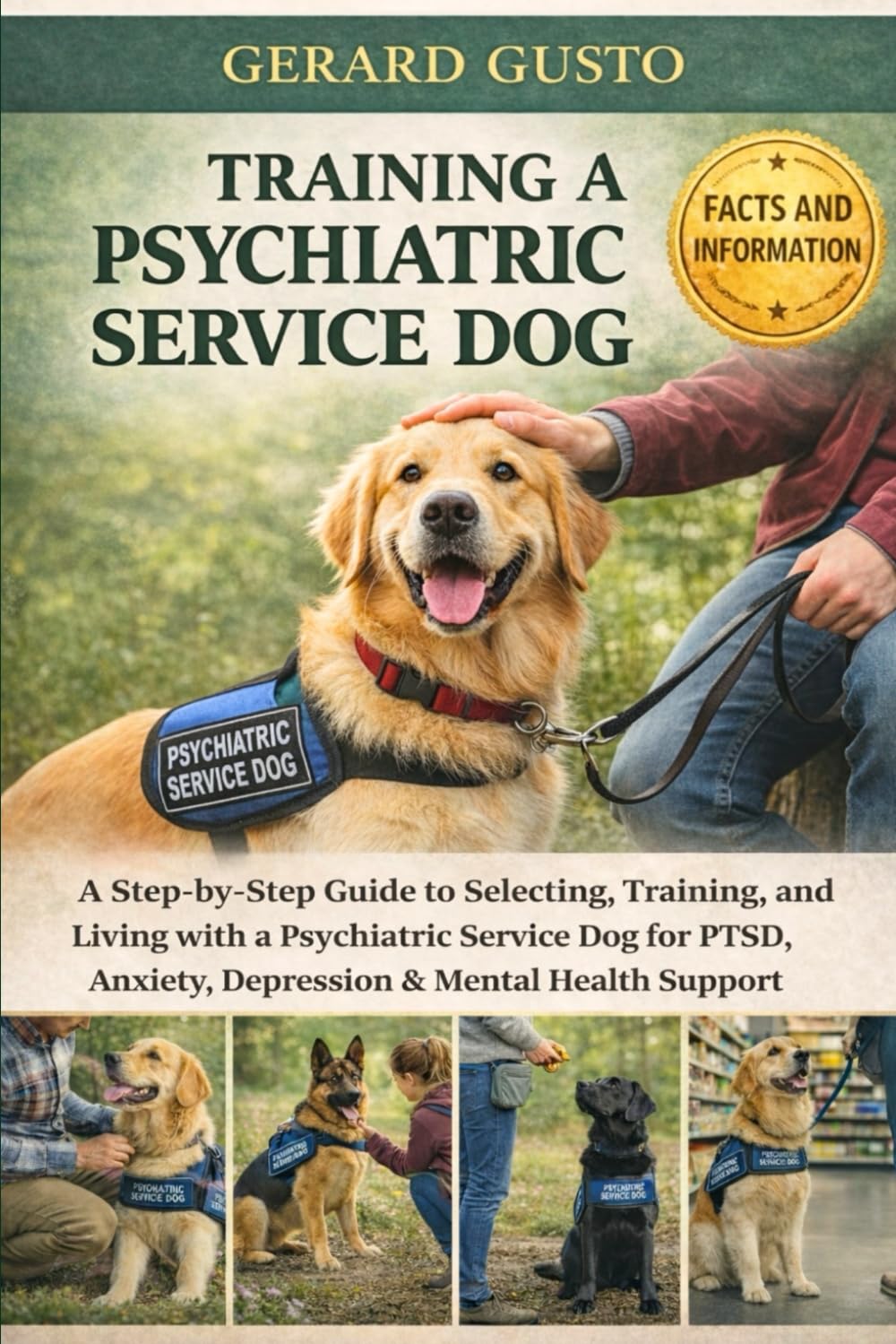 TRAINING A PSYCHIATRIC SERVICE DOG: A Step-by-Step Guide to Selecting, Training, and Living with a Psychiatric Service Dog for PTSD, Anxiety, Depression & Mental Health Support