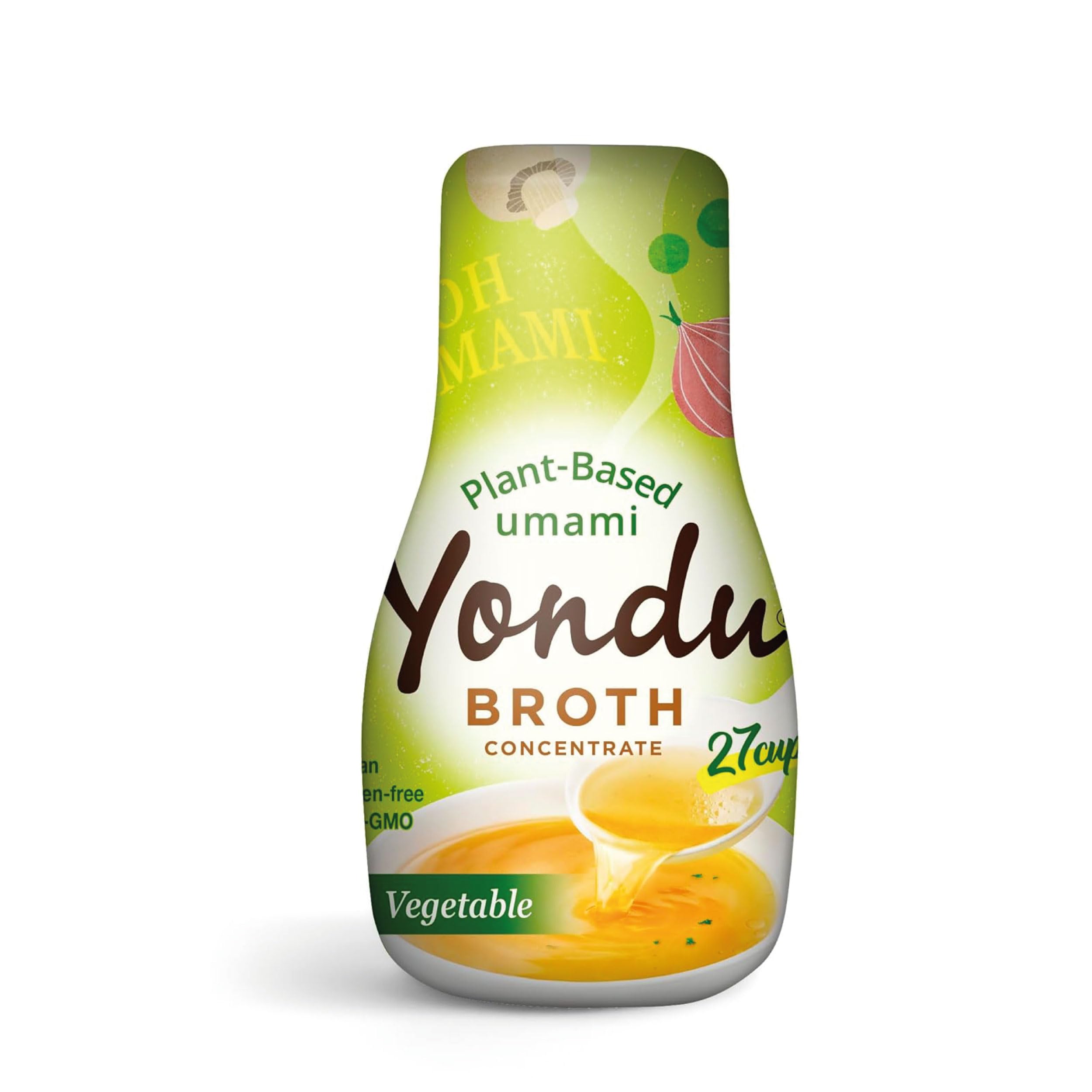Yondu Concentrado de Caldo Vegetal 275ml - Salsa Vegetariana a Base de Plantas