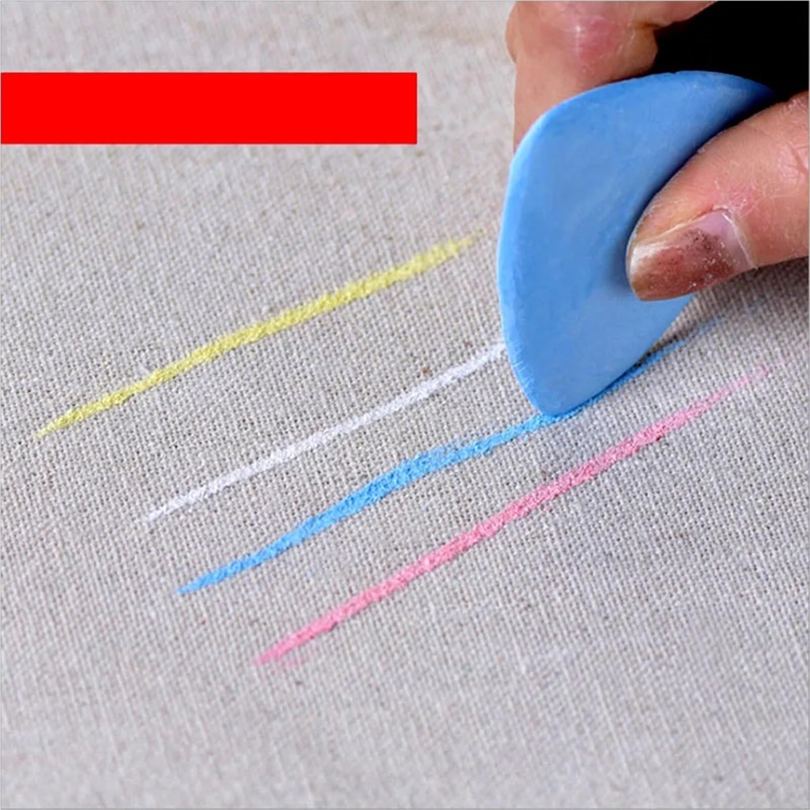 Kredy do odzieży, Trójkątna zmywalna kreda krawiecka wielokolorowa Opakowanie 10-30 sztuk(30pcs White)