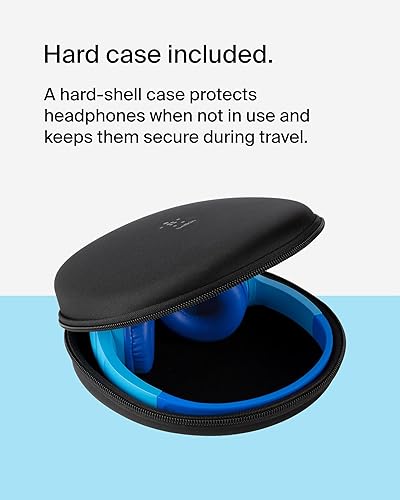 Miniatura 7 de Belkin SoundForm Mini - Auriculares inalámbricos Bluetooth para niños, batería de 30 horas, límite de volumen seguro de 85 dB, micrófono integrado,