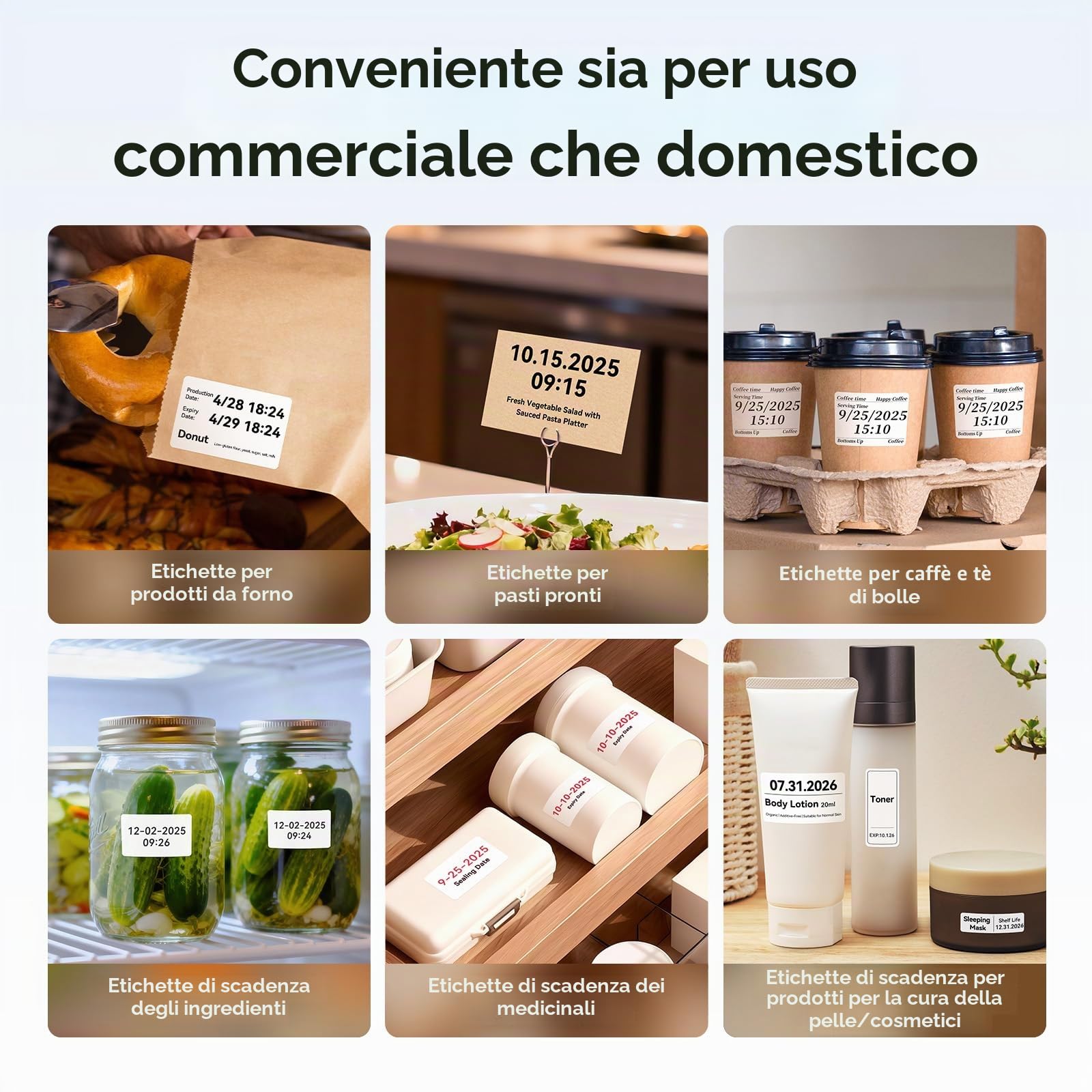 NIIMBOT Etichettatrice B2 Pro,Stampante per etichette HD 300DPI,Supporta la stampa offline,con etichette autoadesive impermeabili per le foto,Casa, Ufficio e Business Argento