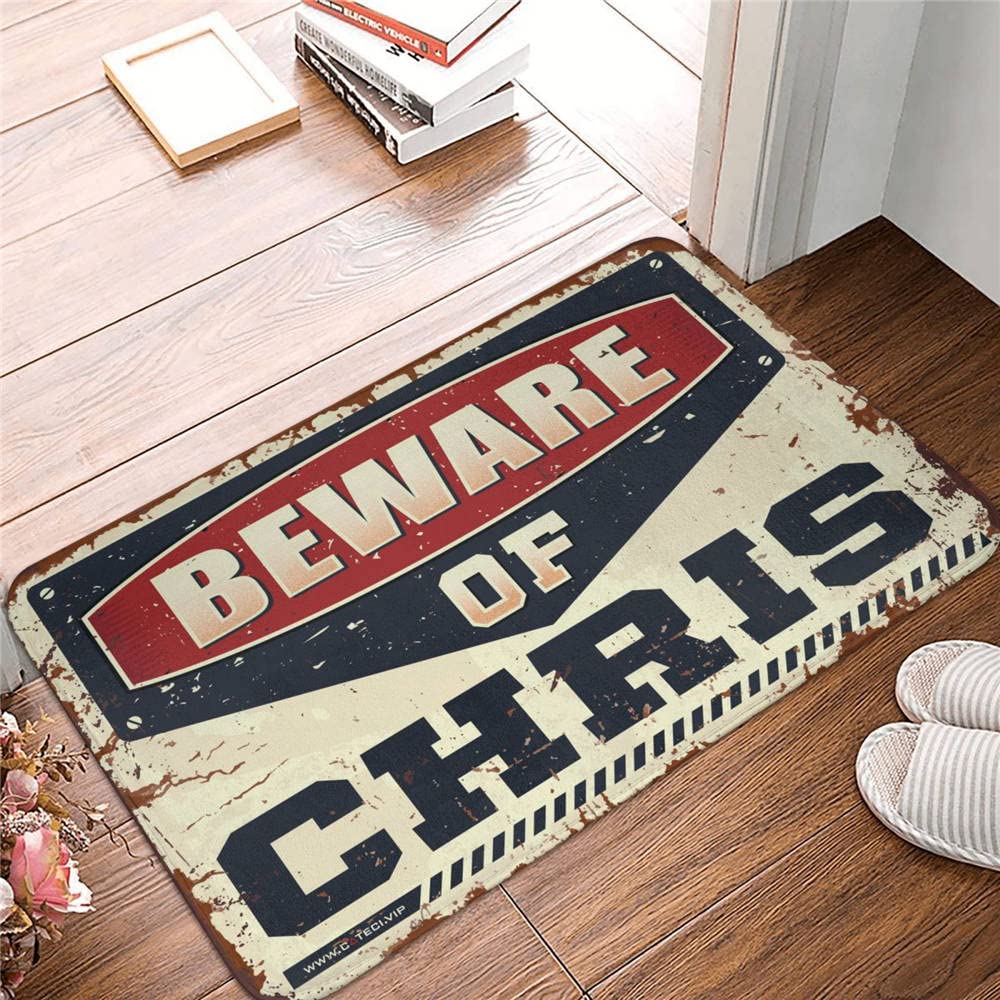Tapis de porche avant anti-saleté : résolvez le désordre de l'entrée avec humour en 50x80 cm
