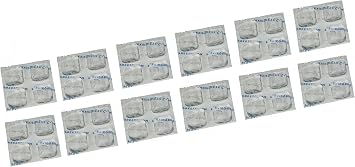 Lunch Ice Pack - 2x2 FlexiFreeze Reusable Ice Sheets for Lunch Box Bag or Tote - 12 Pack
