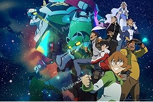 Fine Art Posters Voltron Legendary Defender TV Series Show Poster GLOSSY FINISH...