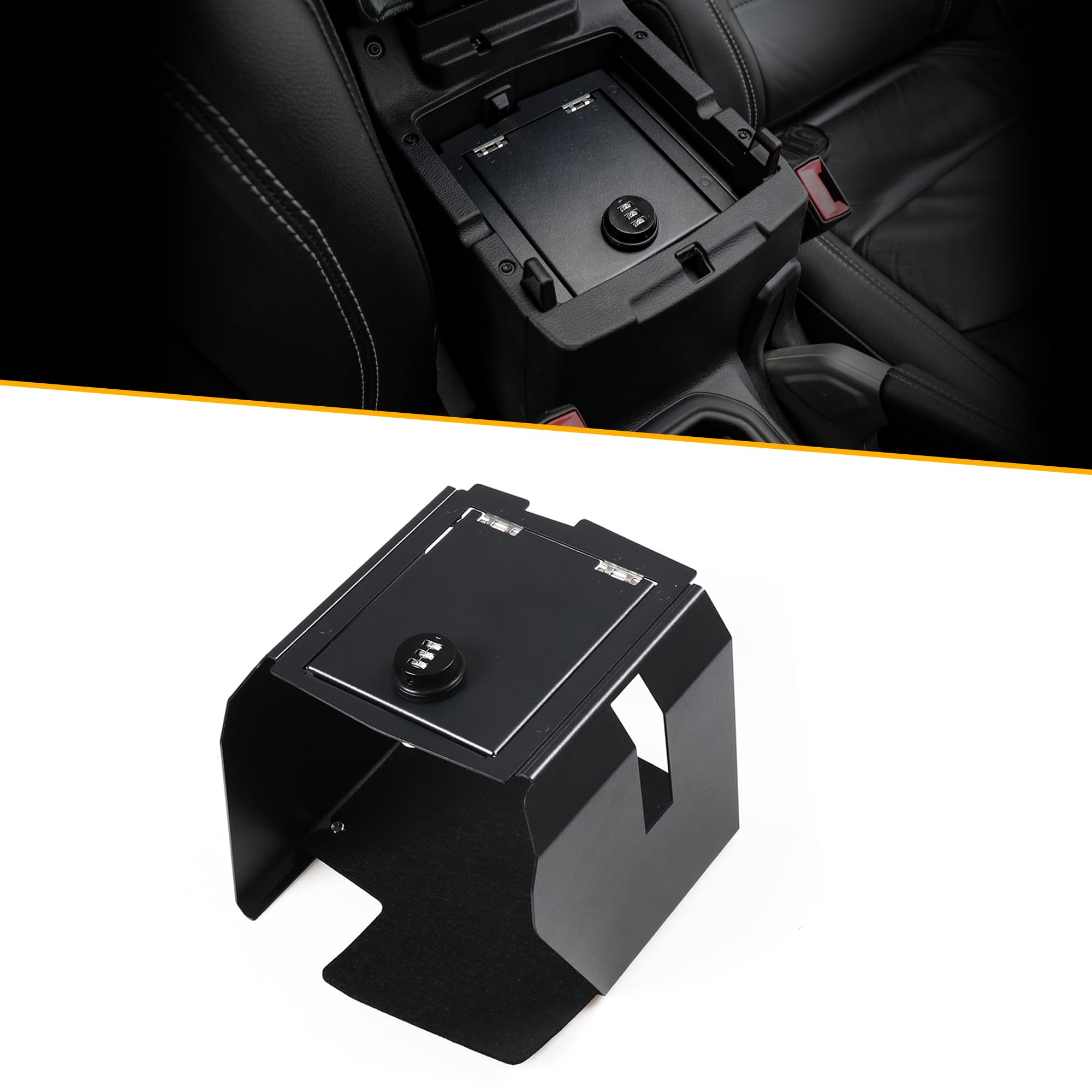 Amazon.com: BESTAOO Center Console Safe Gun Box for 2018-2026 Jeep