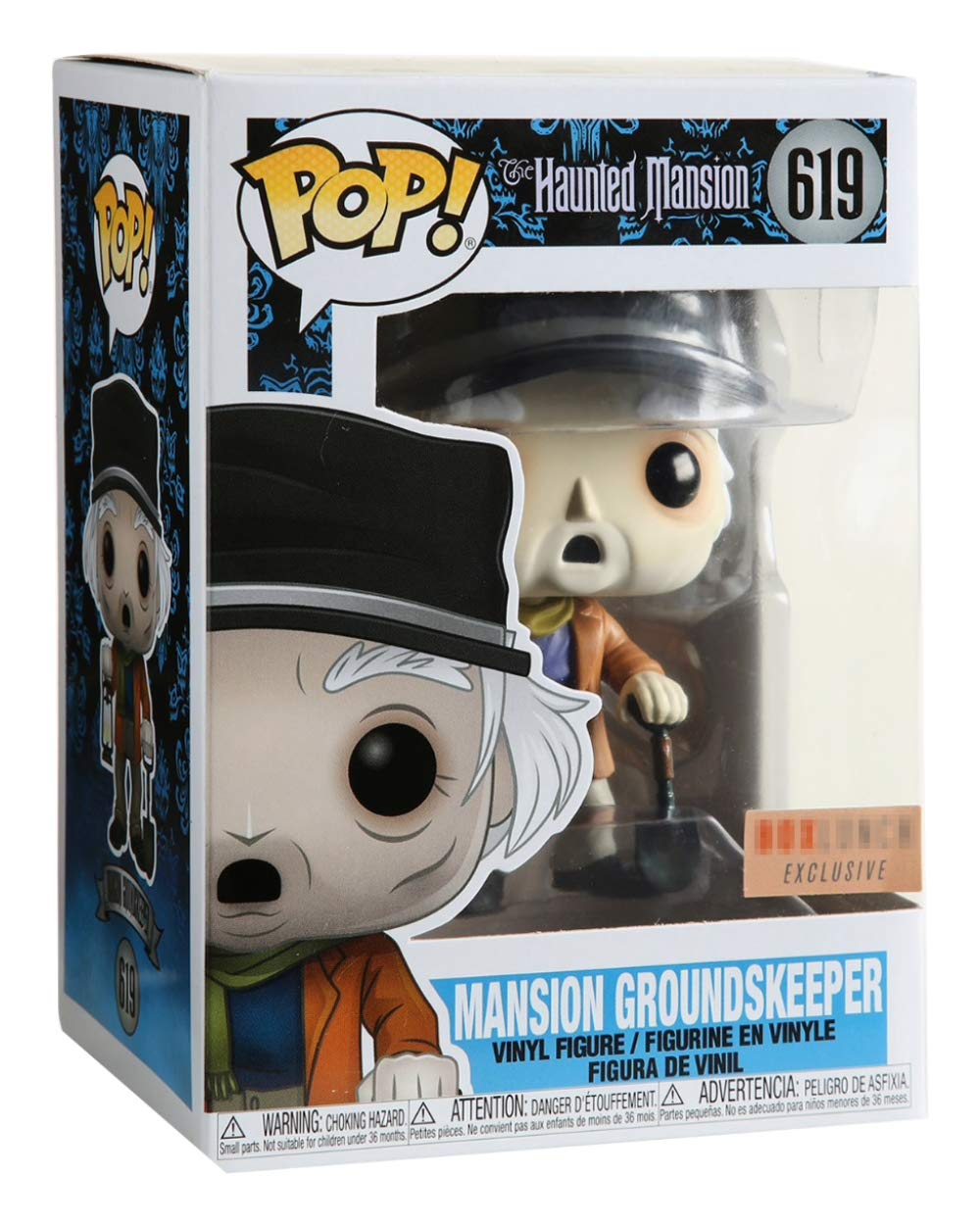 Funko POP! Disney The Haunted Mansion Groundskeeper BoxLunch Exclusive 619