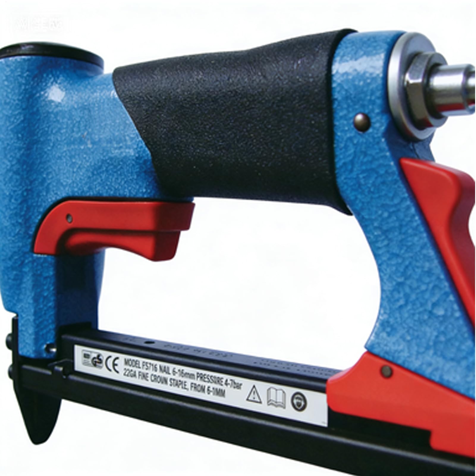 Clavadora neumática Grapadora resistente de 4-8 bares | Pistola neumática para clavos de alto rendimiento para construcción, carpintería, proyectos bricolaje, estructuras,