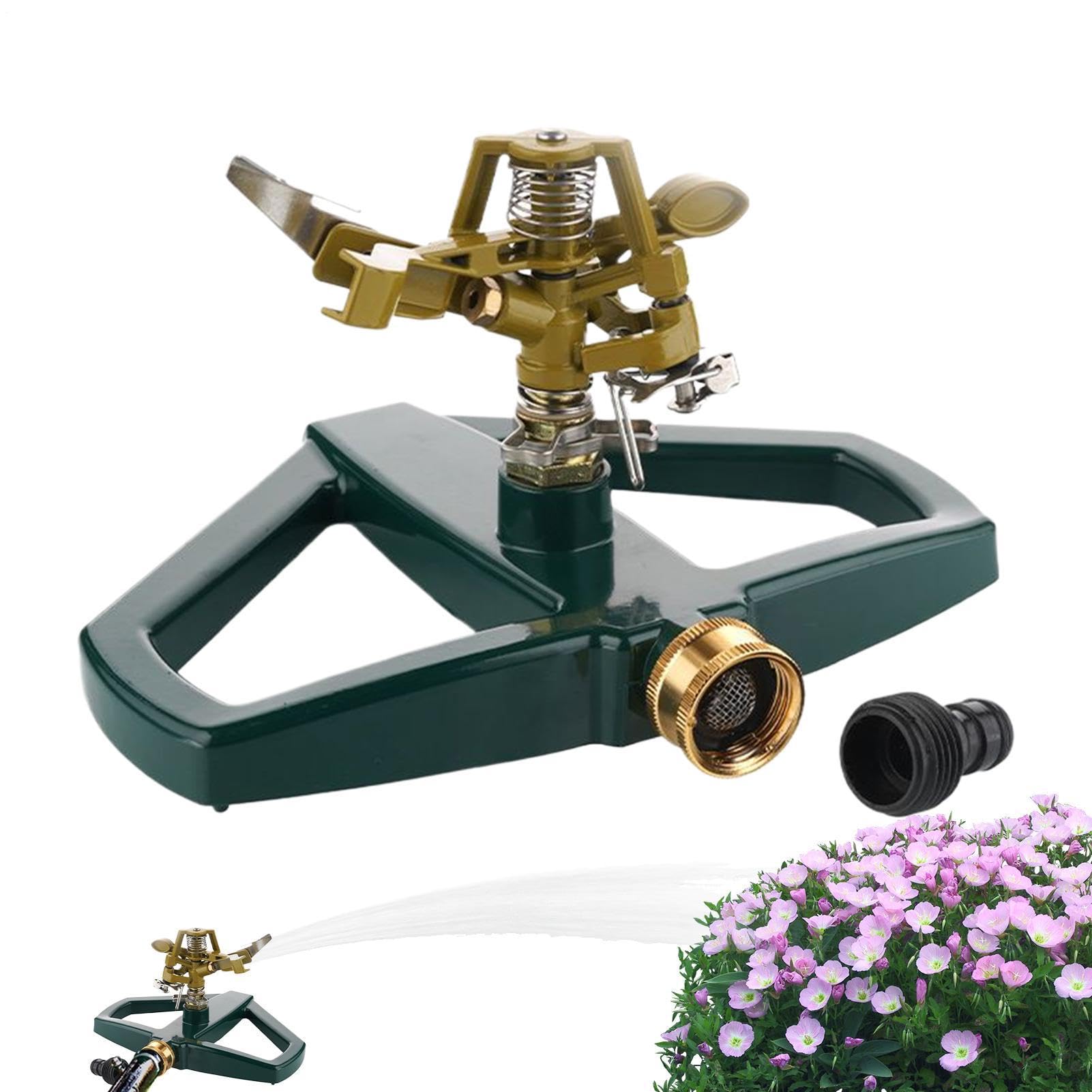 Arroseur À Eau par Aspersion Rotation Automatique Et Rotative À 360 Degrés