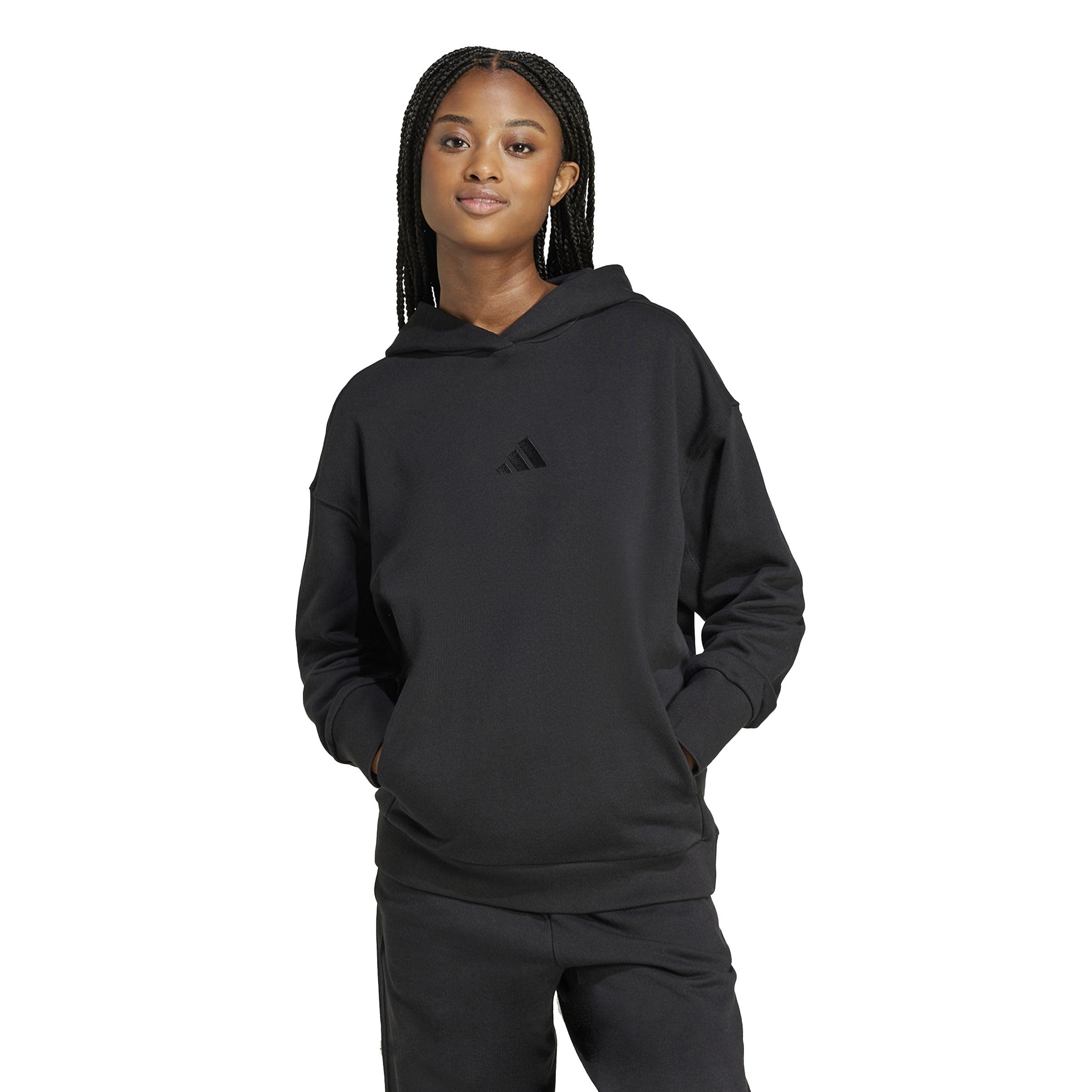 adidas Damen All Szn French Terry Loose Hoodie Kapuzenpullover (1er Pack)