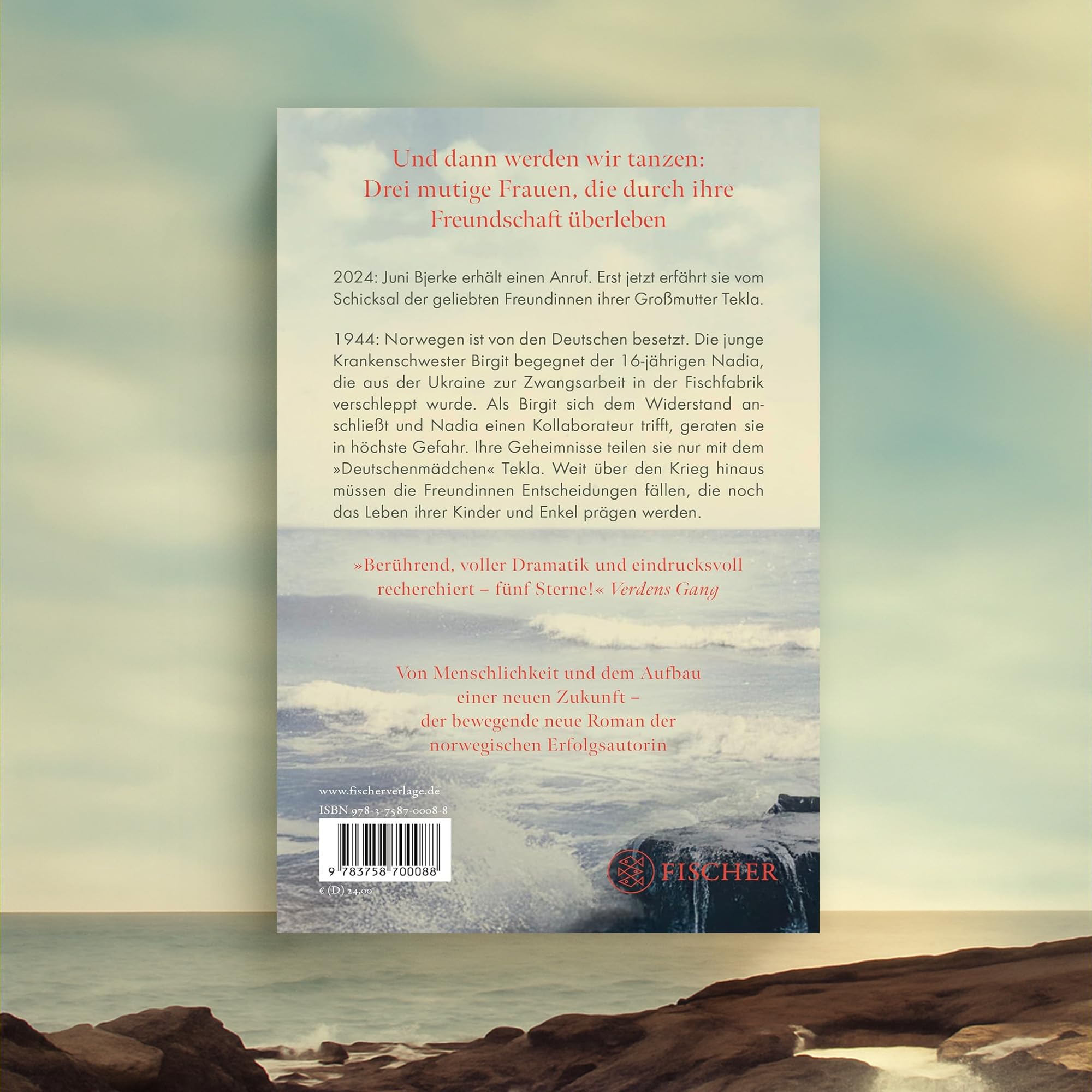 Trude Teige Bücherset Bestseller Roman-Trilogie mit Lesezeichen – Als Großmutter im Regen tanzte, Und Großvater atmete mit den Wellen & Wir sehen uns wieder am Meer – Familienroman über Generationen