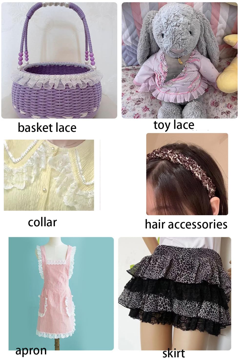 Wambere 20m x 11cm Organza Rüschenband mit Perlen,Spitzen Borten Bänder Spitzenband Spitzenbordüre Spitzenbesatz Spitzenborte Zierband Dekoband für DIY Basteln Nähen Kleidungsdekoration,Grün