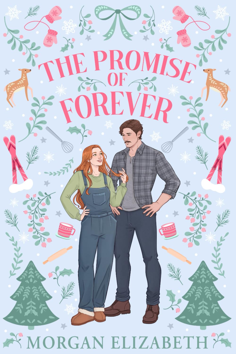 The Promise of Forever: A Small Town, Best Friend's Brother, Single Dad Winter Romance (Holly Ridge)
